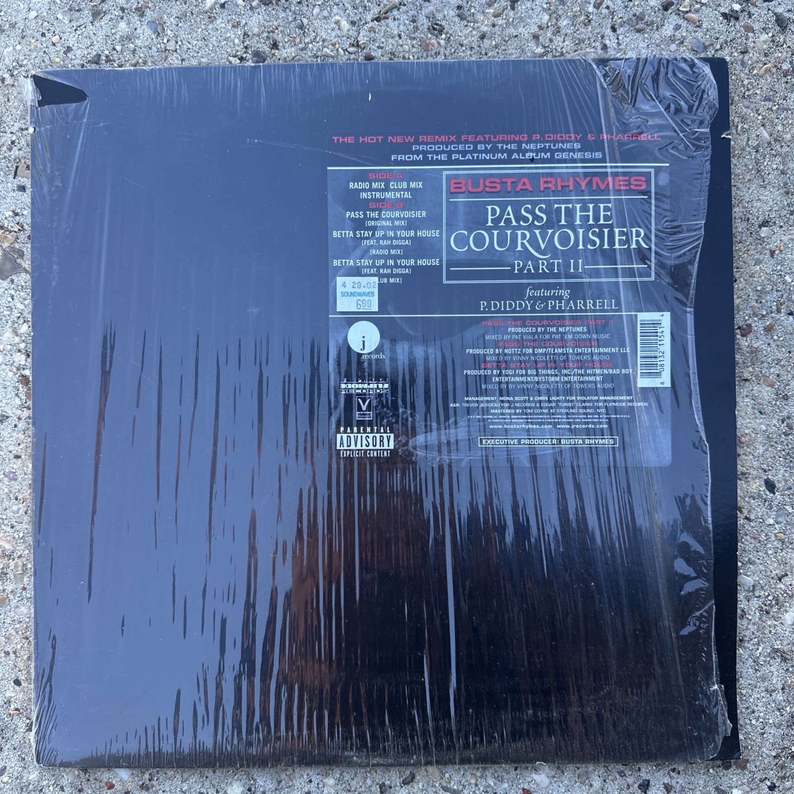 Pass the Courvoisier Part II by Busta Rhymes (Record, 2002)