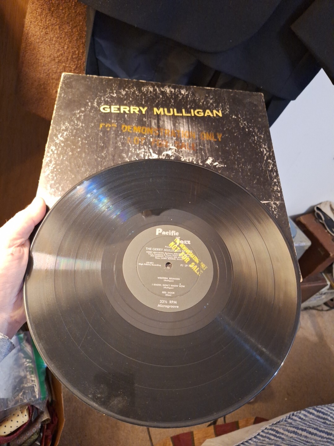 Gerry Mulligan – California Concerts 1955 Pacific Jazz Records LP-1201 Promo EX