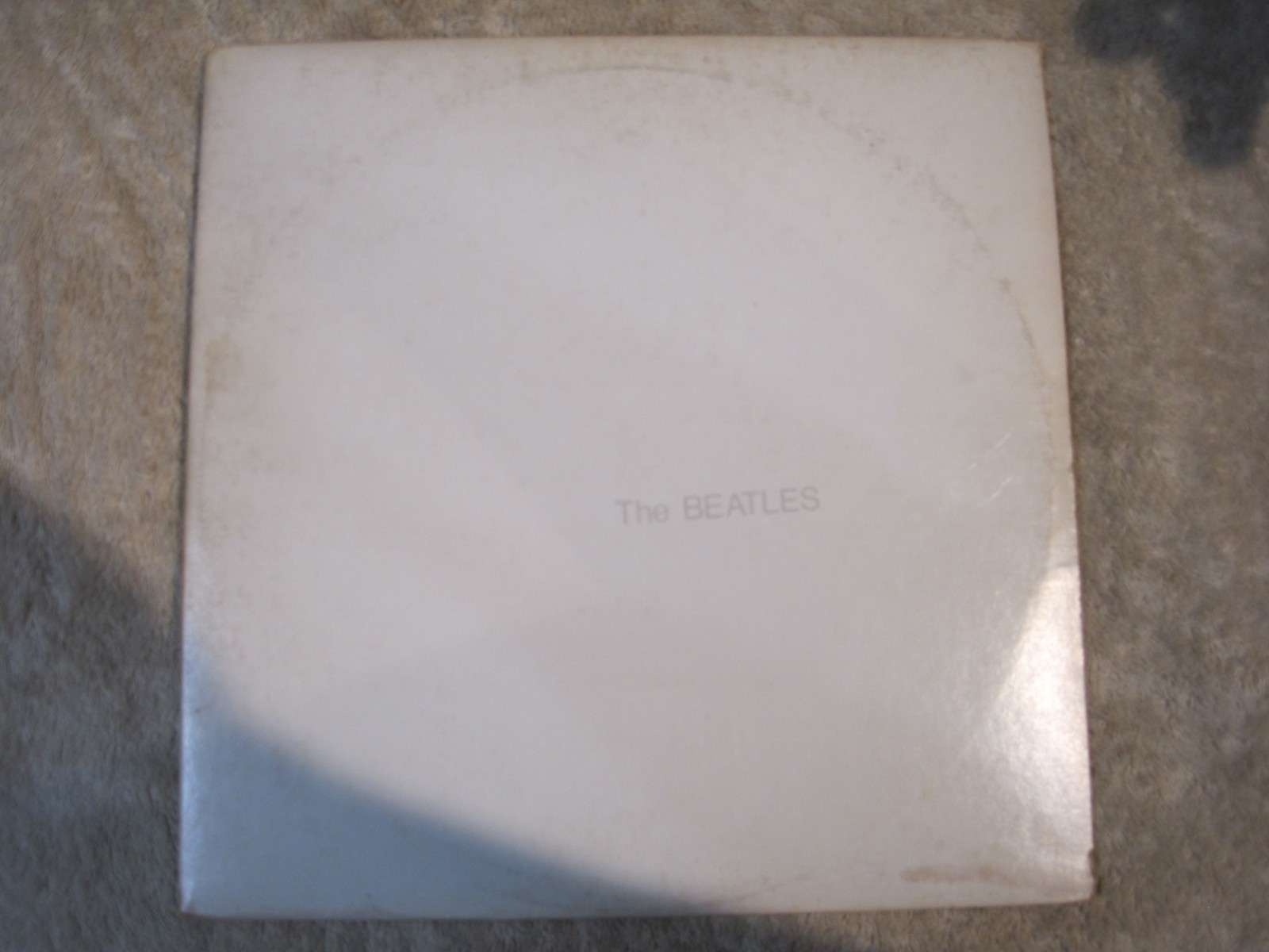 The Beatles The White Album vinyl LP w poster