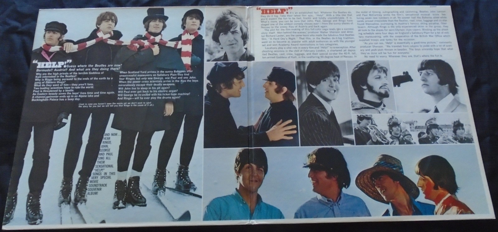 BEATLES, Help! MONO USA 1st pressing Excellent- LP FREE SHIPPING