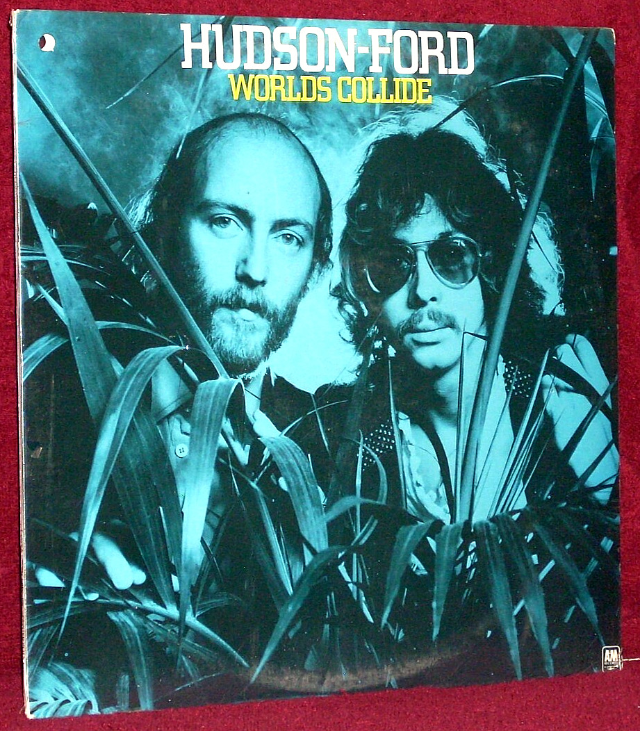 LP SEALED HUDSON-FORD WORLDS COLLIDE 1975 A&M SP-4535 ORIG PRESS STRAWBS