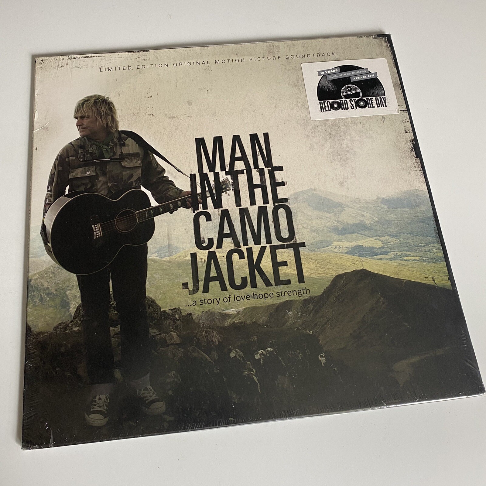 Mike Peters MAN IN THE CAMO JACKET Soundtrack VINYL LP RSD 2017 SEALED