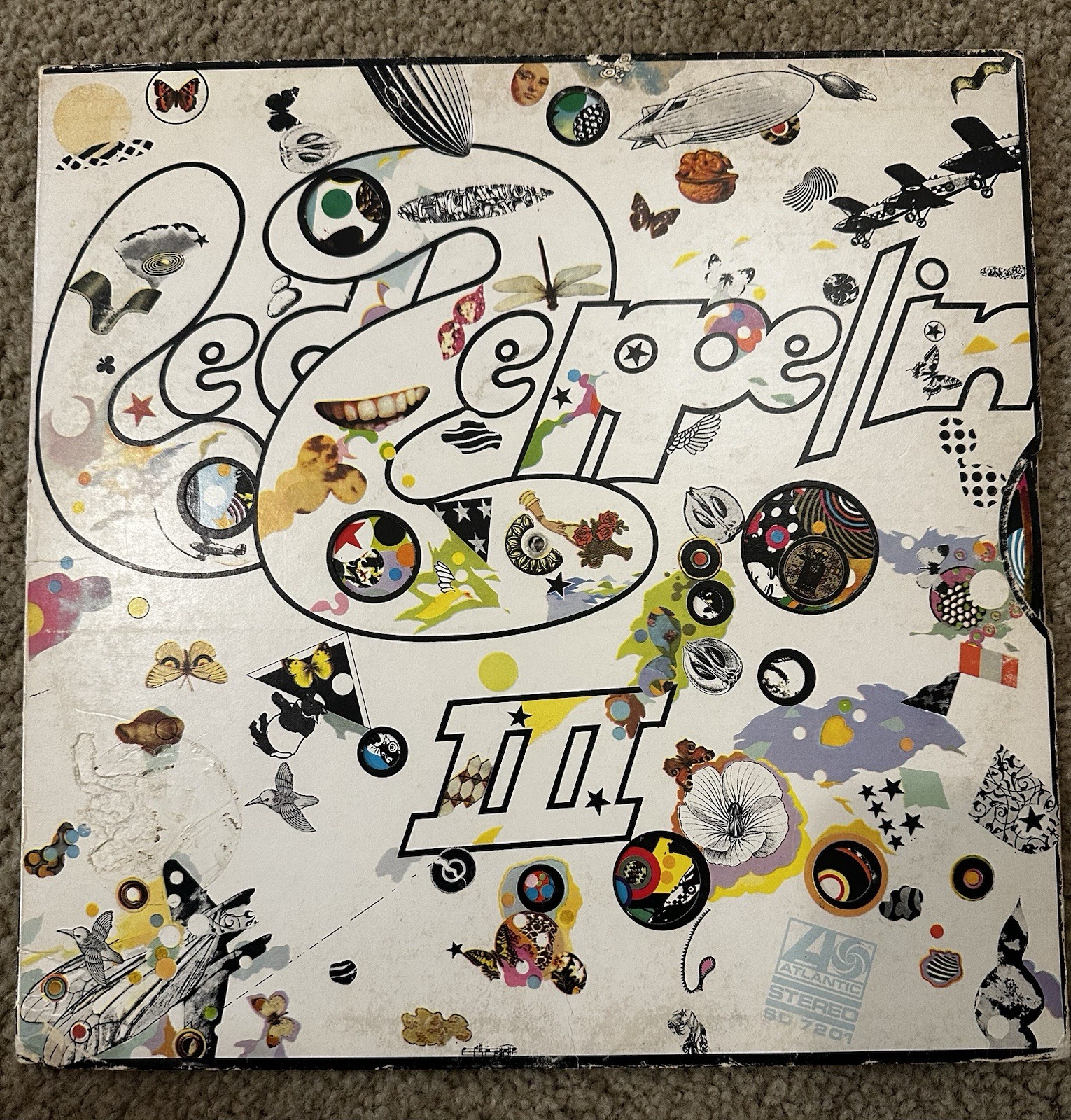 led zeppelin iii vinyl sd 7201 / Do What Thou Wilt
