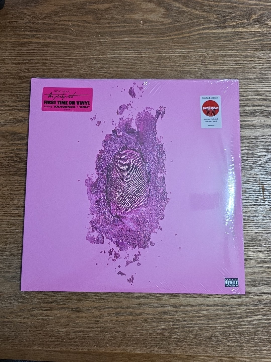 Nicki Minaj The Pinkprint (Target Exclusive 10th Anniversary Hot Pink Vinyl) New