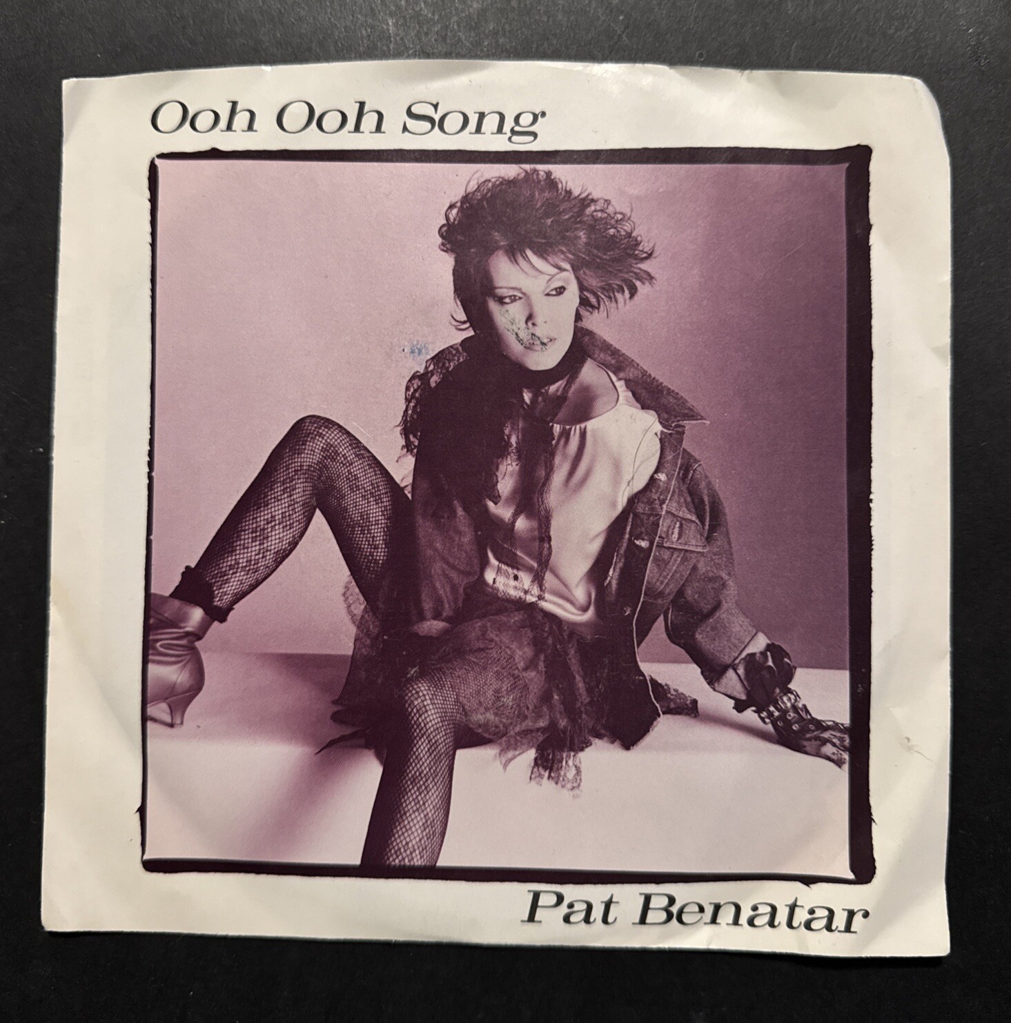 Pat Benatar / Ooh Ooh Song 45 Chrysalis 42843 Picture Sleeve