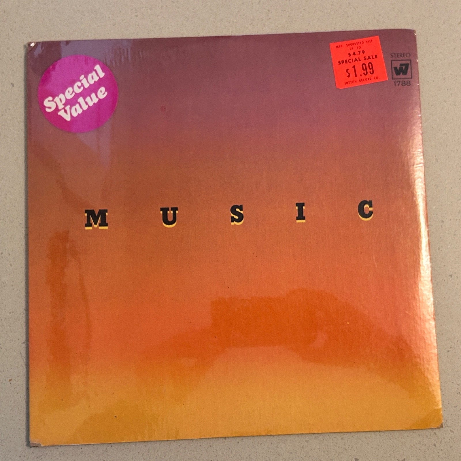 SEALED!! Mason Williams “Music” Vinyl Lp WARNER BROS. 1969 ROCK