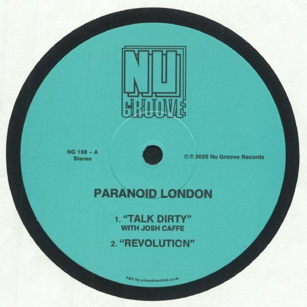 Paranoid London – Talk Dirty (12″)