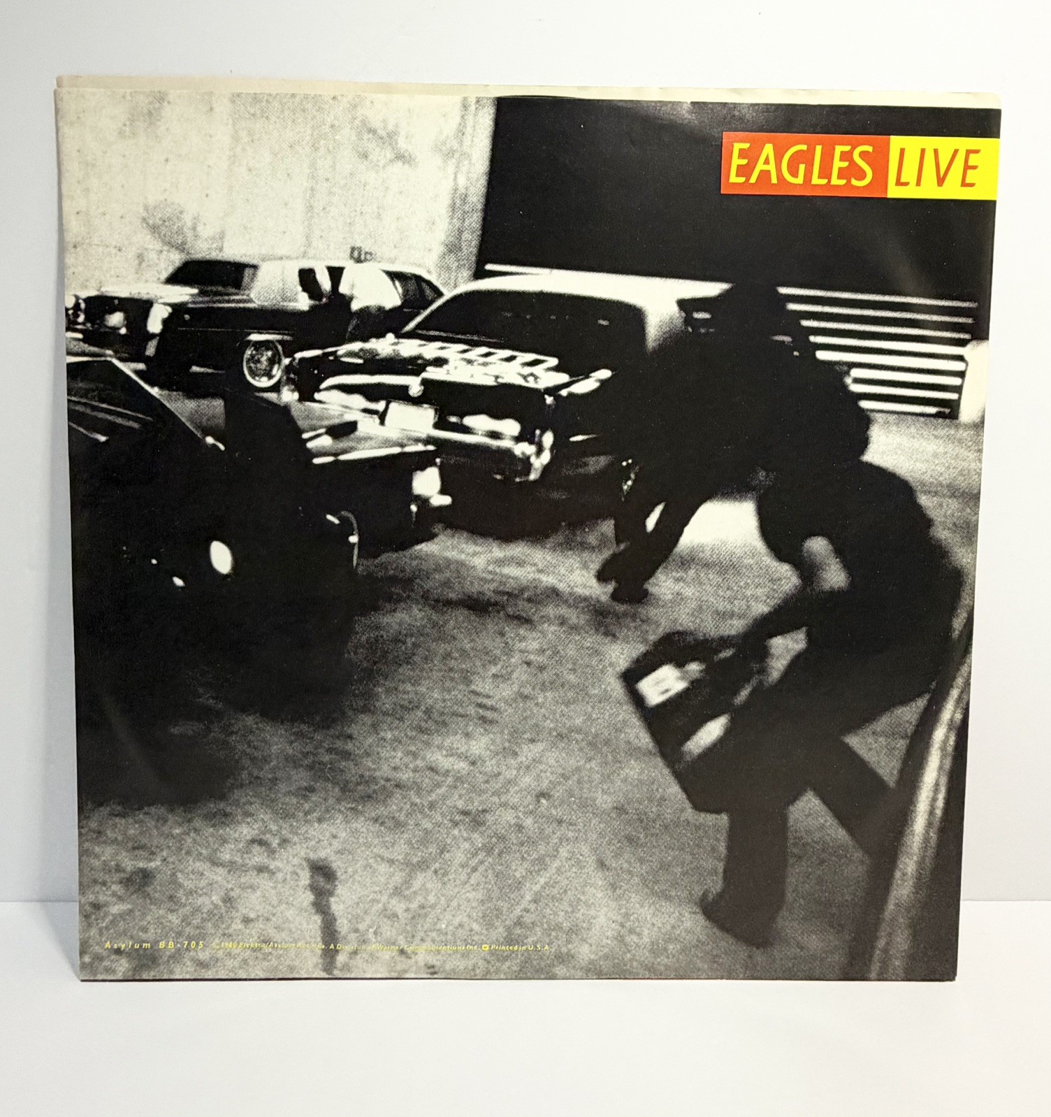 The “Eagles Live” 1980 Release Double Vinyl LP Includes Poster