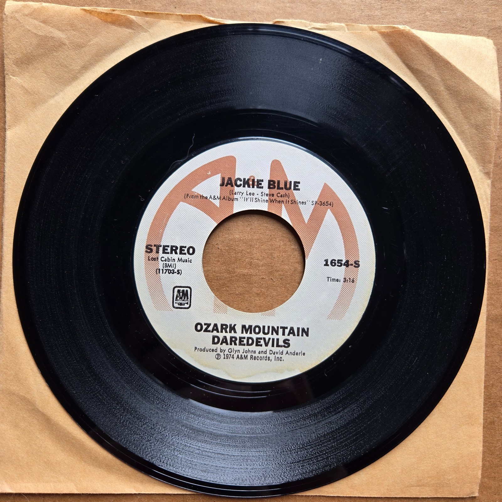 OZARK MOUNTAIN DAREDEVILS Jackie Blue/Better Days 45 7″ Record Vinyl