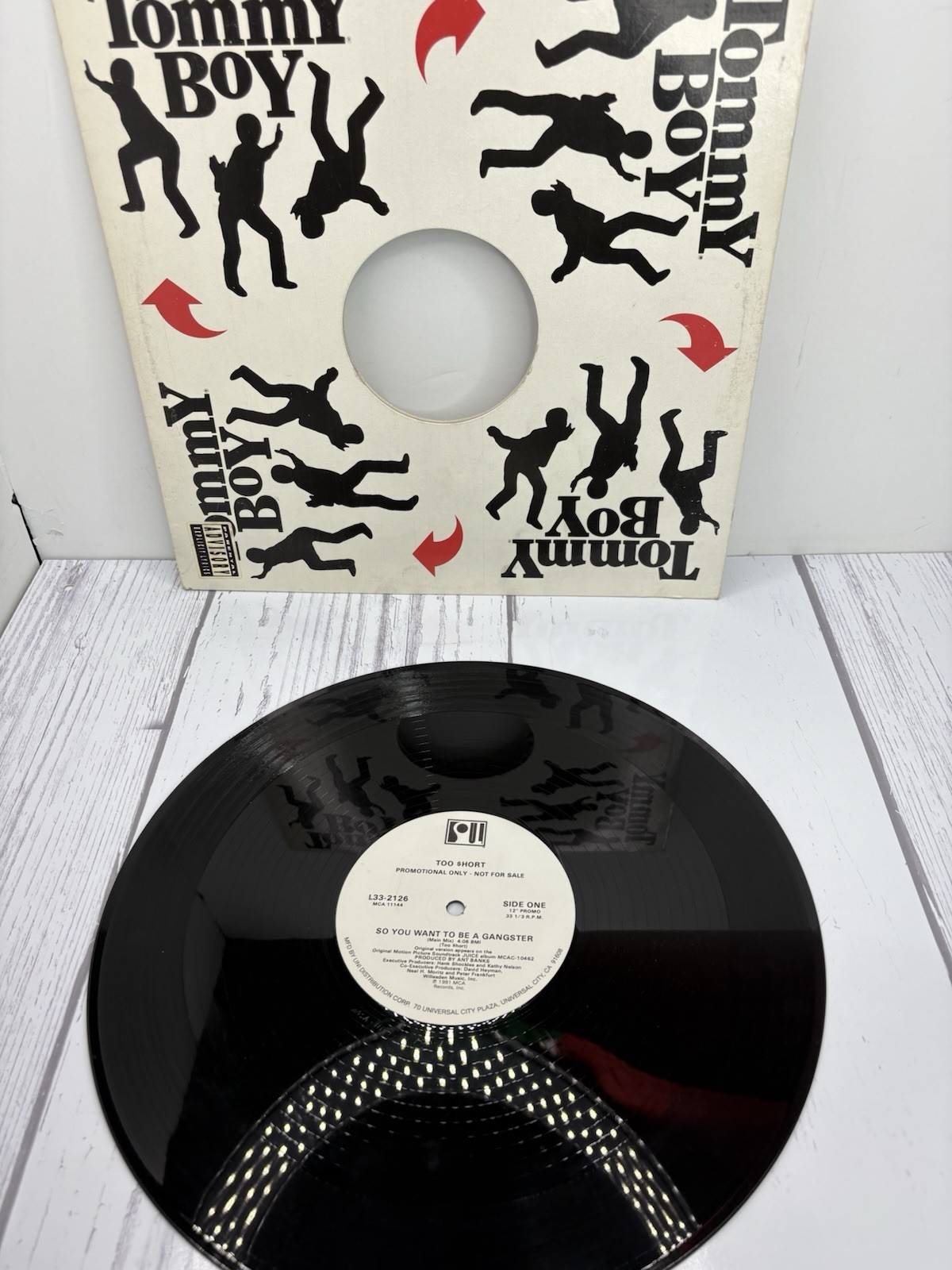 Too $hort – So You Want To Be A Gangster ’91 12″ US PROMO MCA Records