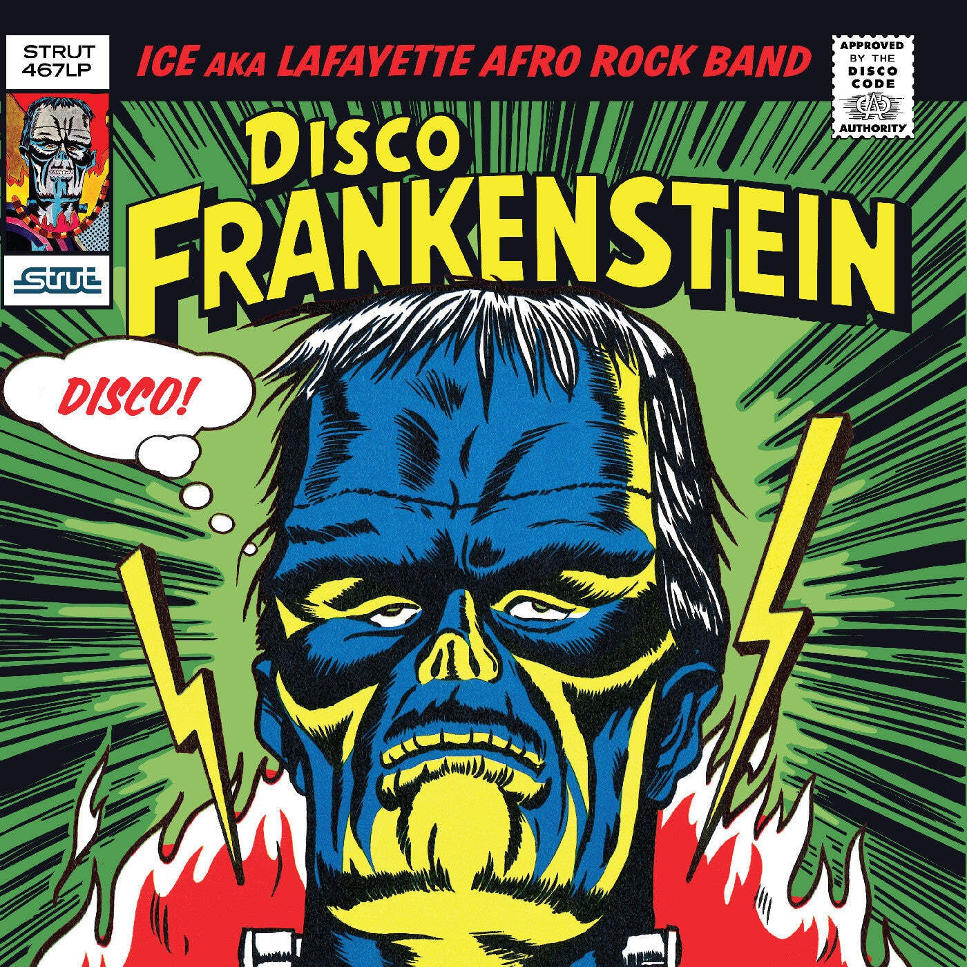 Ice (Lafayette Afro-Rock Band) – Disco Frankenstein LP NEW
