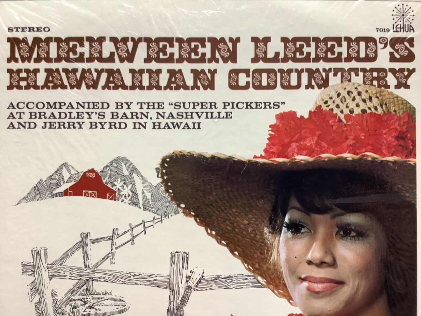 Melveen Leed’s Hawaiian Country 1975 MINT LP Lehua 7019 Hawaiian IMPORT+bonus CD