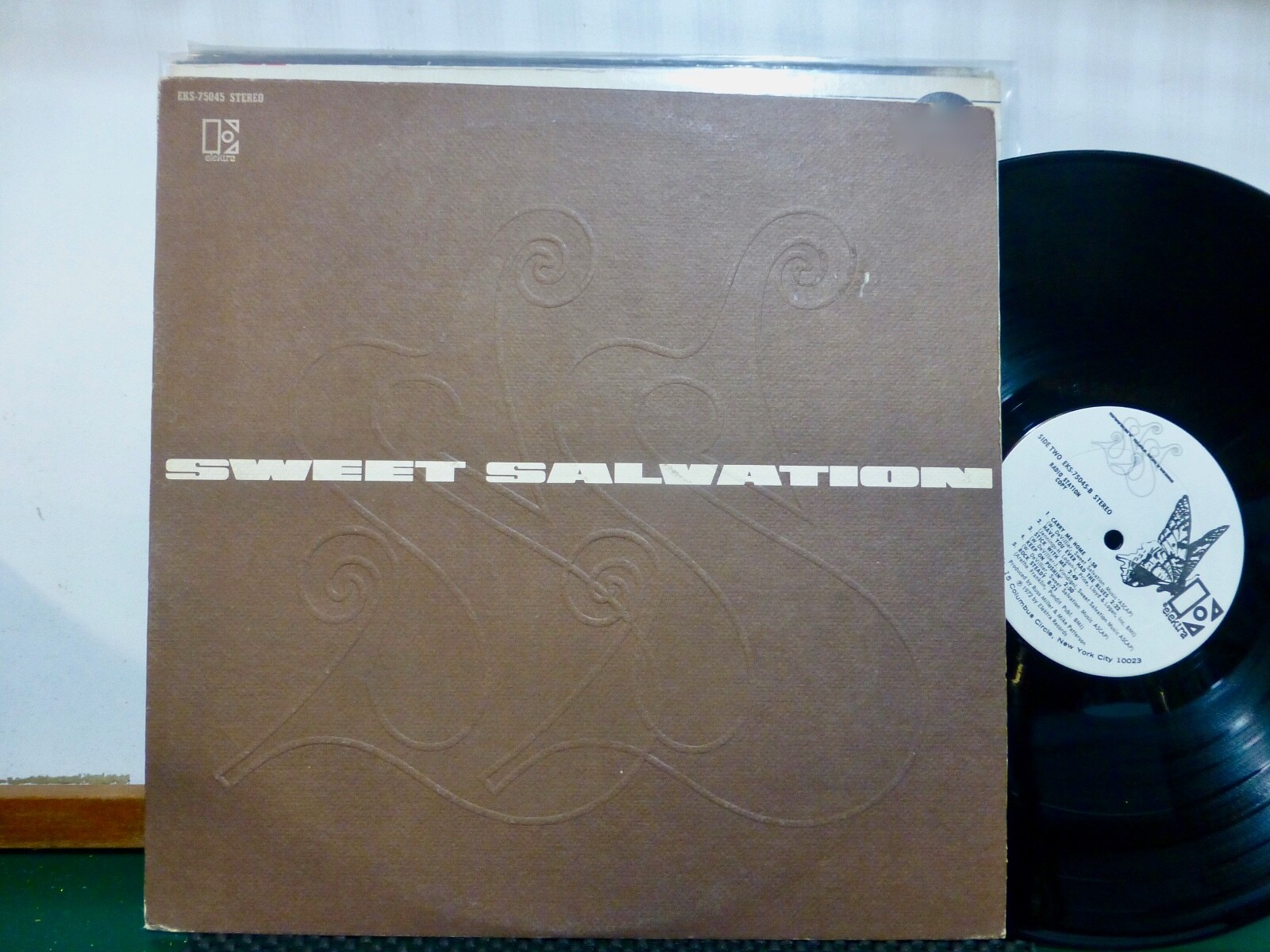 SWEET SALVATION EDGY BLUES ROCK VINYL NEAR MINT LP
