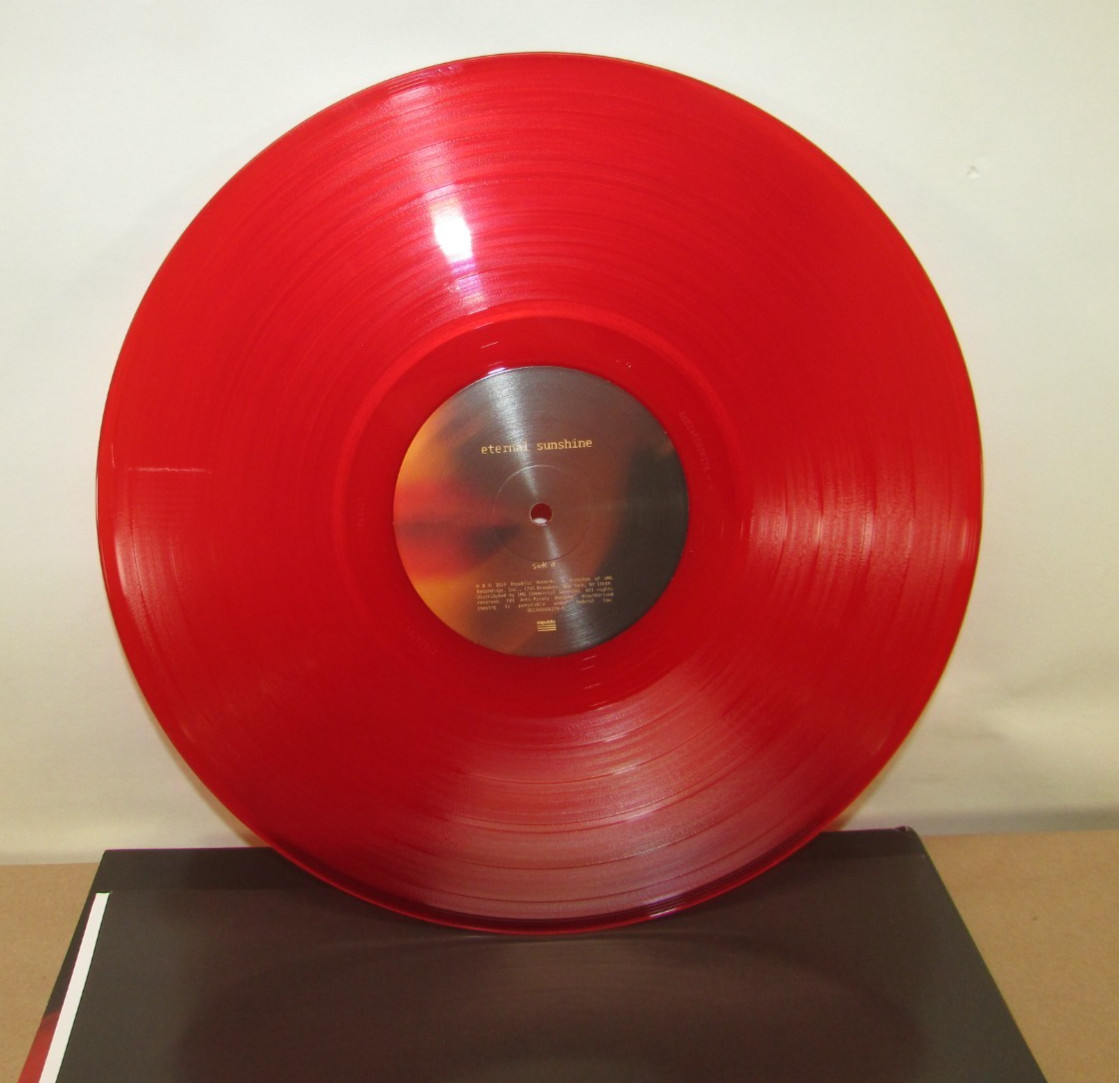 Ariana Grande Eternal Sunshine Ruby Red Vinyl LP Record 2024 Used VG+