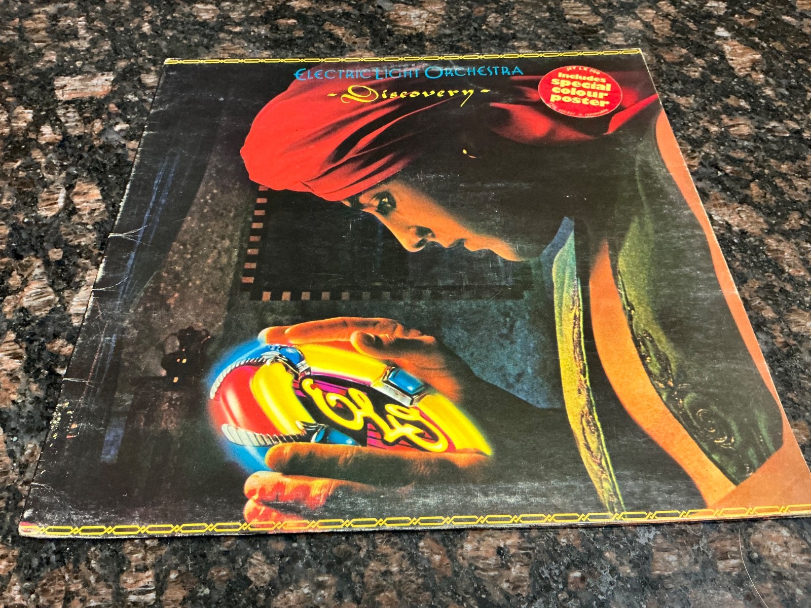 #206 Electric Light Orchestra Discovery LP UK Jet LX 500 EX/VG+ Gatefold Lyric
