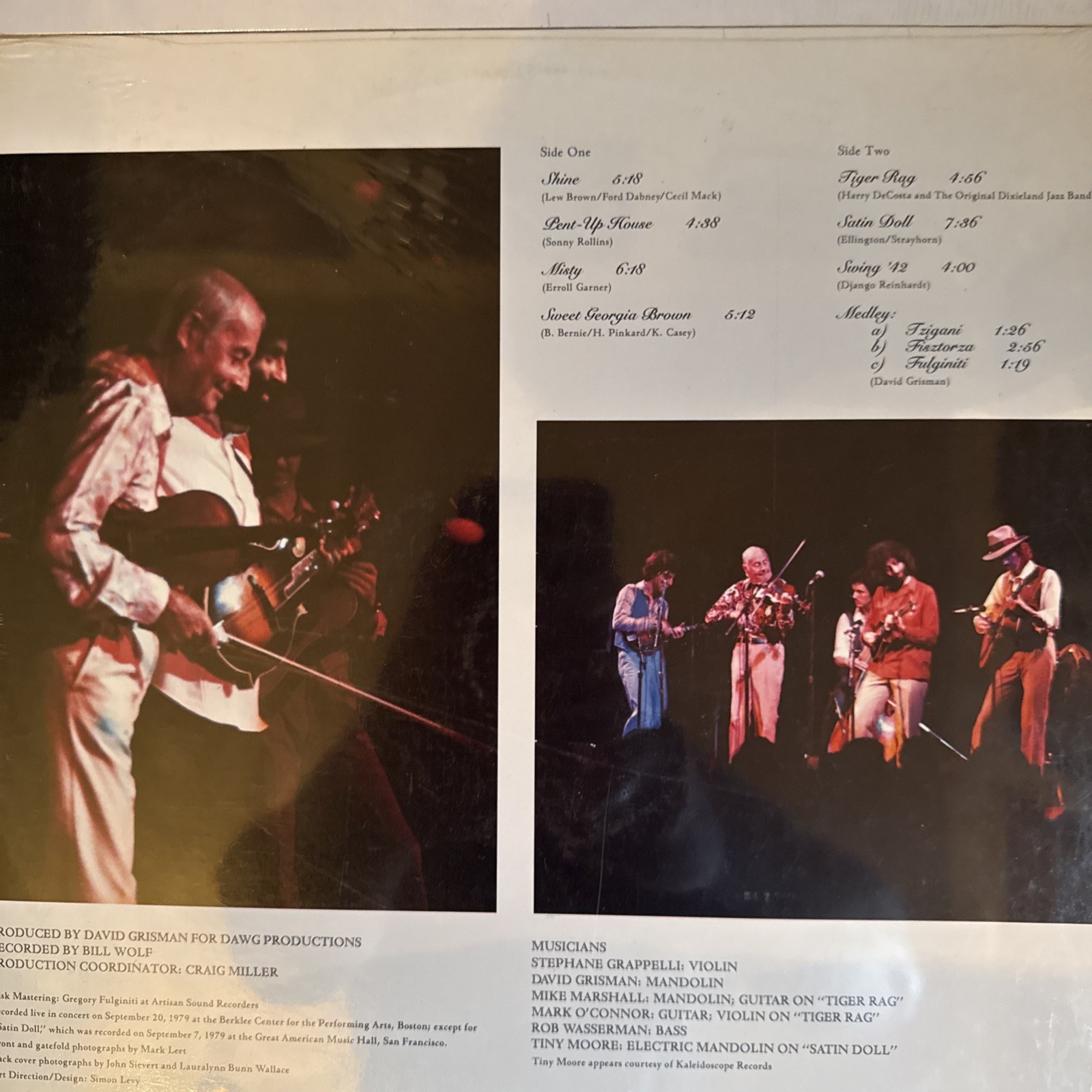 Doc Watson/ Seldom Scene/ David Grisman Vinyl Lot