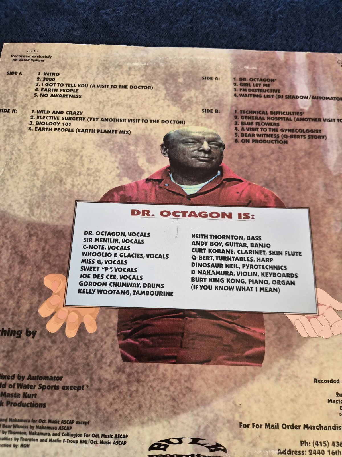Dr.Octagon/Kool Keith Lp×2 1st Pressing