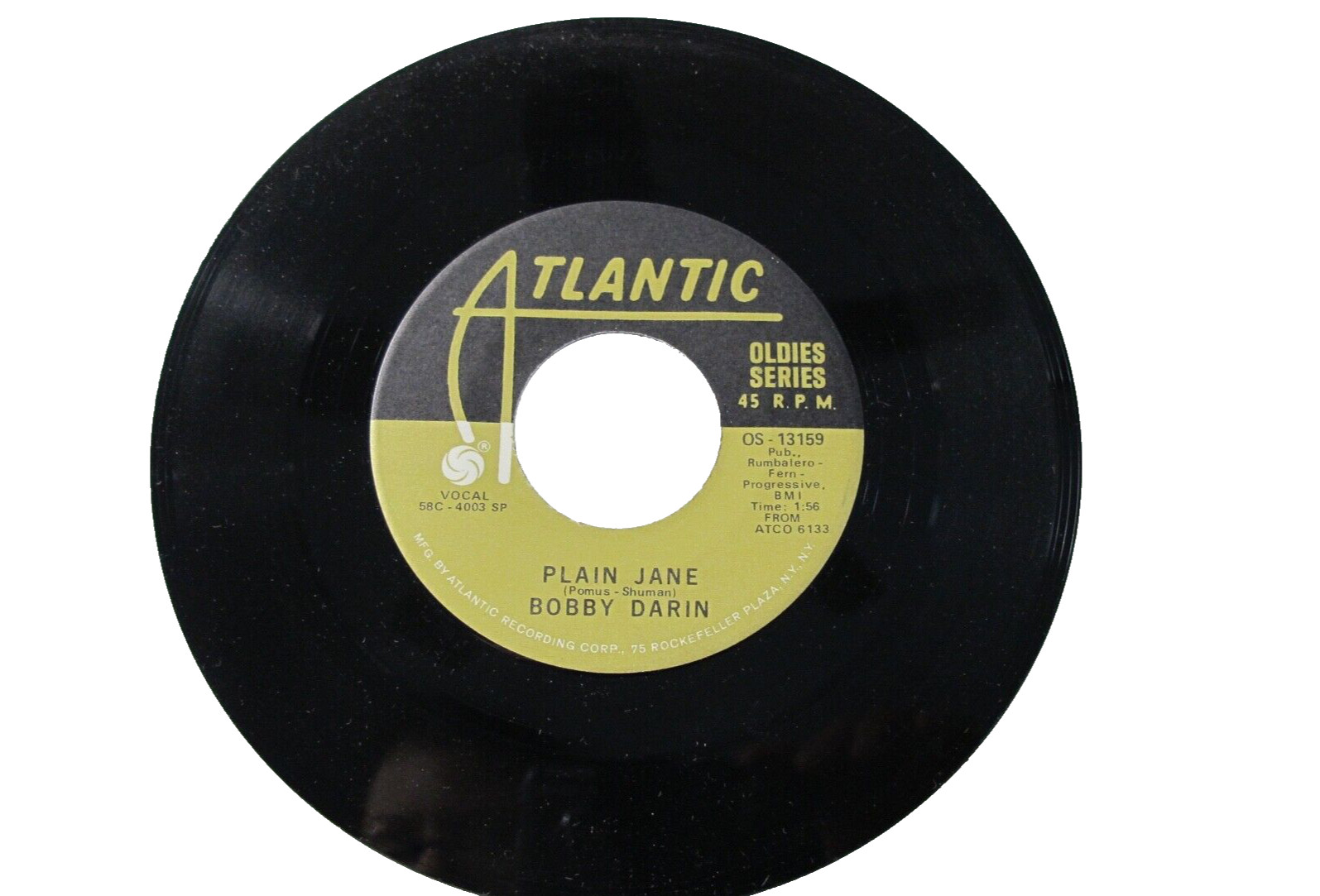 45 RECORD – BOBBY DARIN – LOVIN YOU