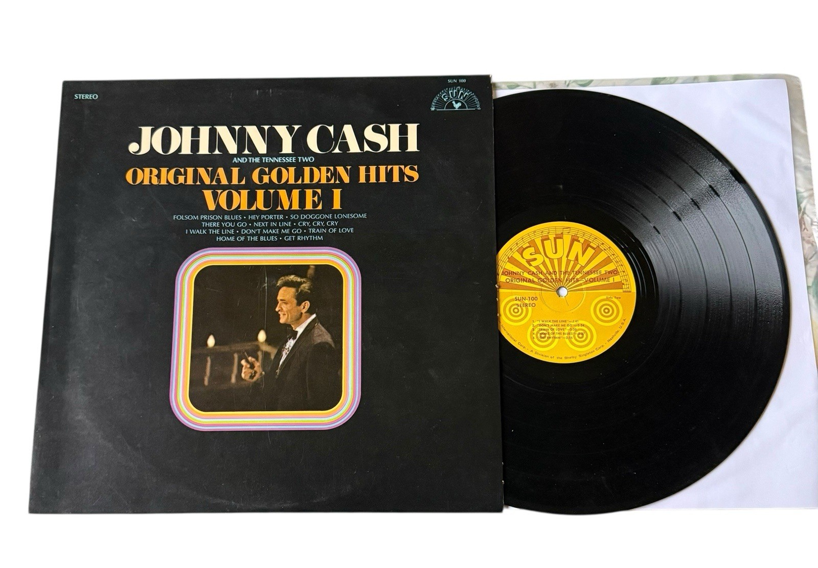 Johnny Cash And The Tennessee Two: Original Golden Hits Volume 1 Vinyl LP 1969