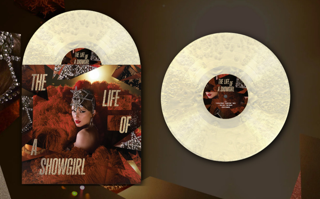 LIFE OF A SHOWGIRL: TINY BUBBLES IN CHAMPAGNE Rare Limited Pearlescent *IN HAND