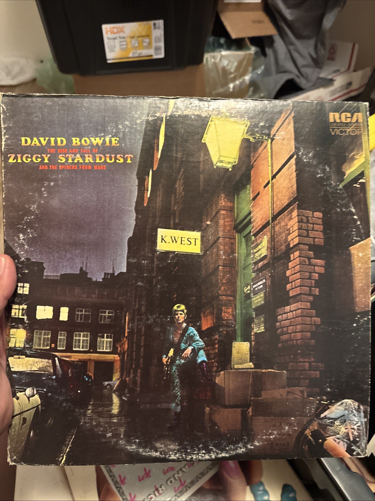 David Bowie – The Rise And Fall Of Ziggy Stardust, 1972 LP, RCA LSP-4702