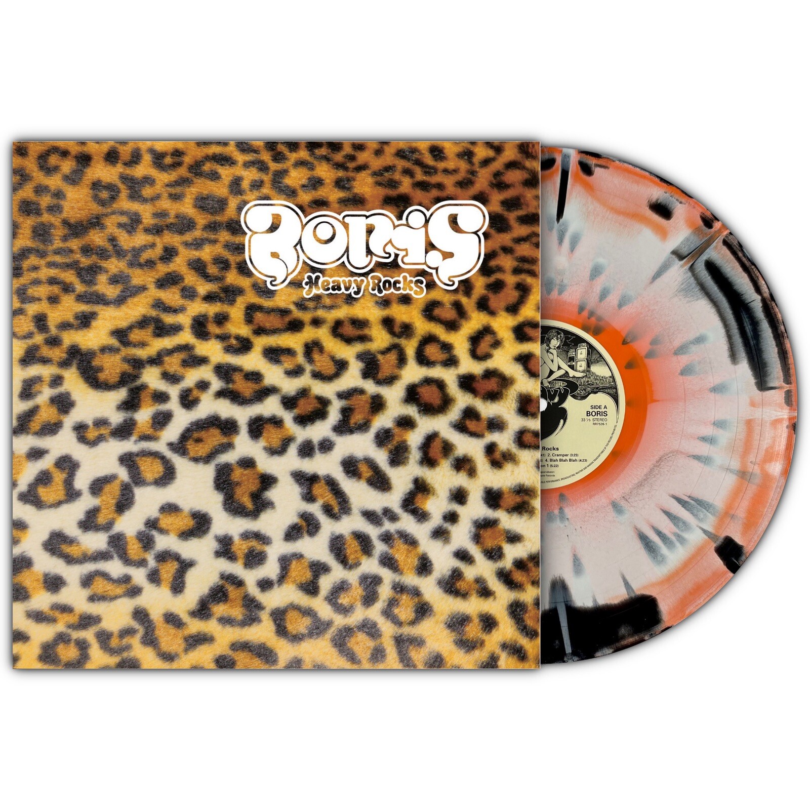 Boris – Heavy Rocks LP 2022 Black Orange White Merge Splatter LTD ED 200