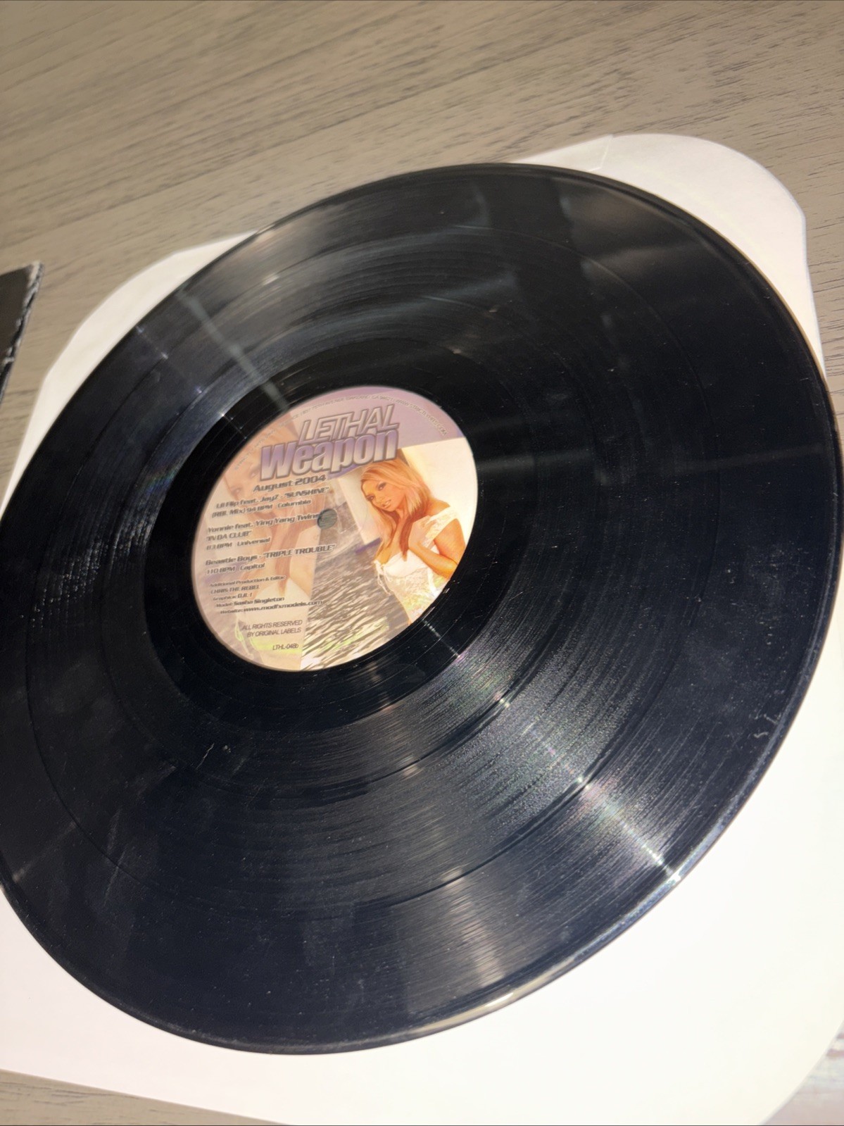 Lethal Weapon August 2004 LP 12″ Vinyl Hip Hop Nelly R Kelly Beastie Boys Jayz