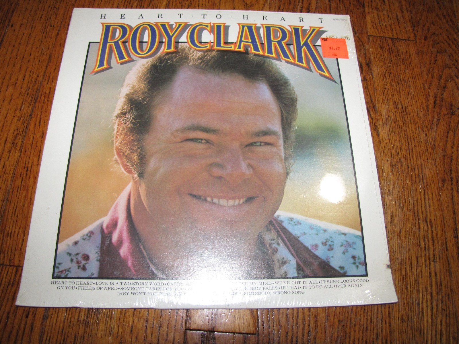 ROY CLARK – HEART TO HEART – SEALED ABC DOT RECORDS LP