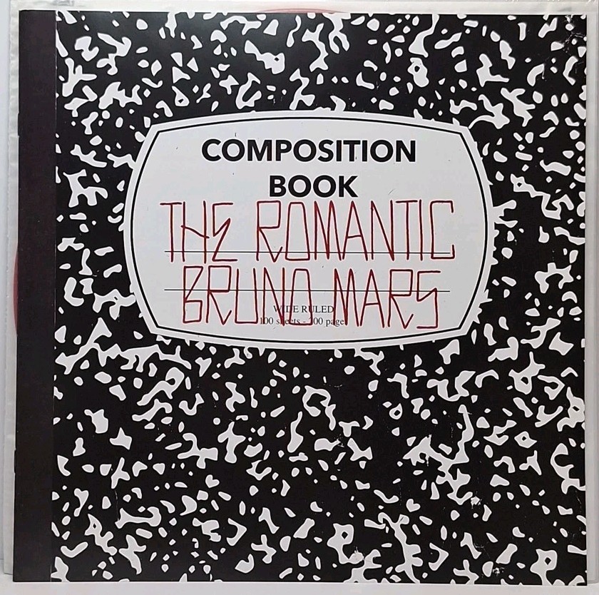 Bruno Mars The Romantic Record Limited Apple Red Color Vinyl Mint Condition