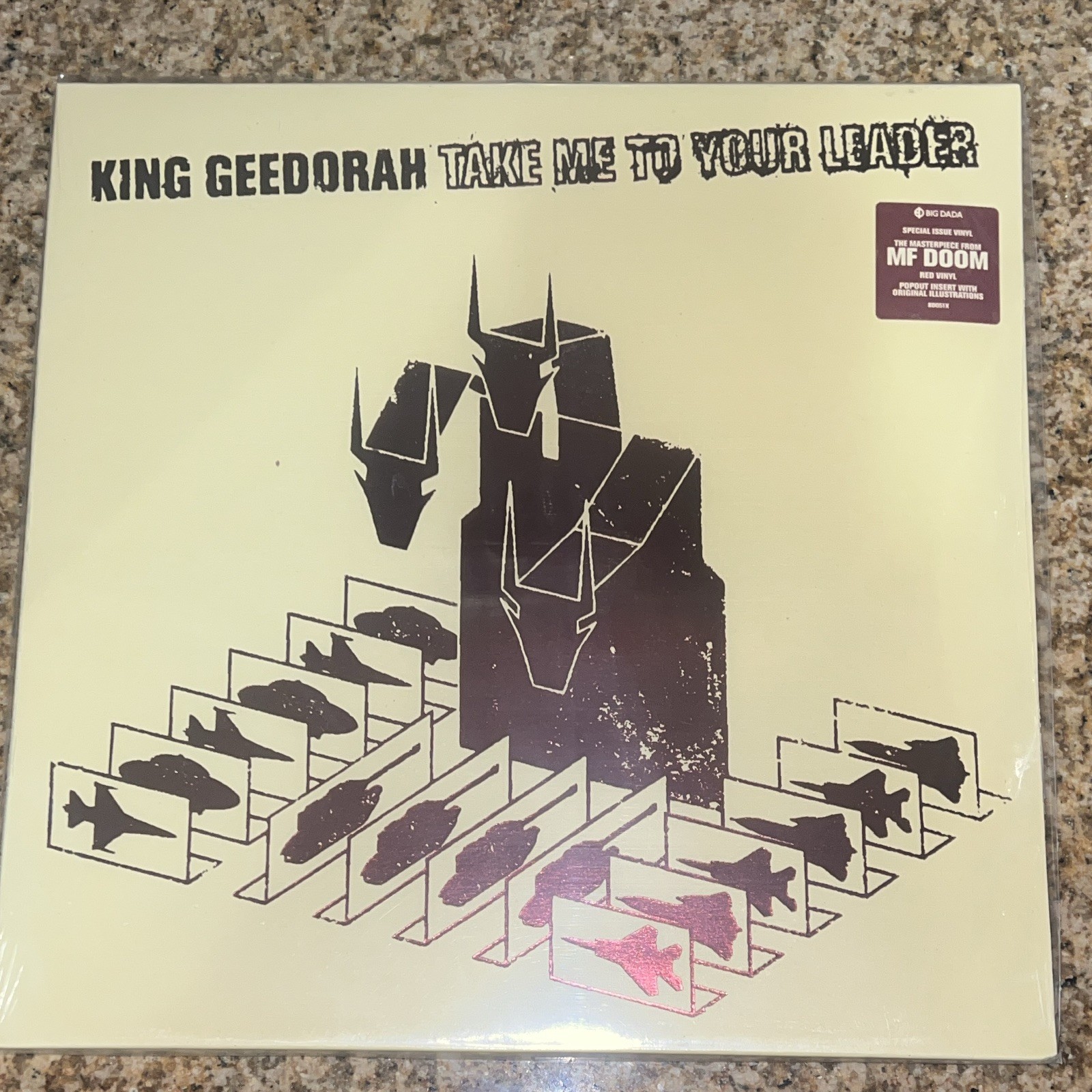 King Geedorah – Take Me to Your Leader 12″ Red Vinyl LP Special Issue 2021