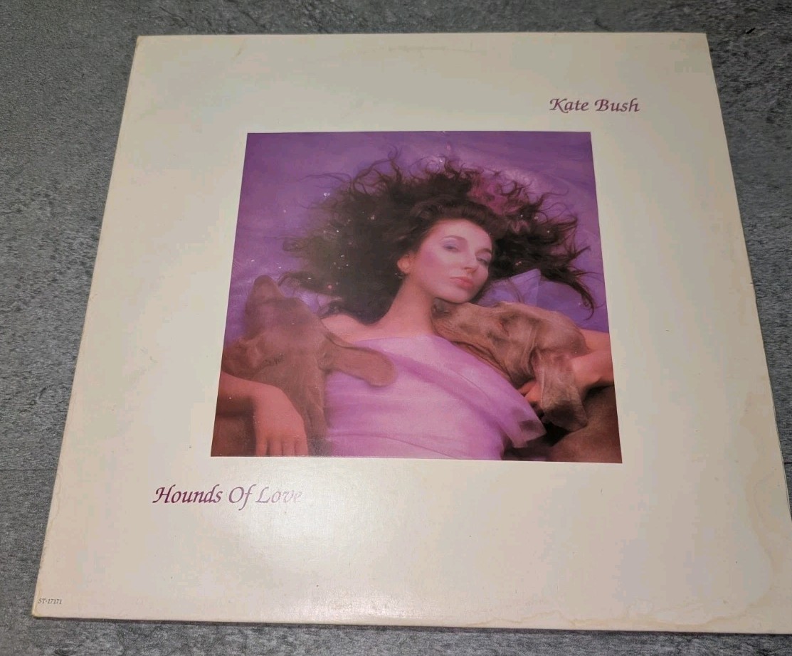 Kate Bush Hounds of Love LP EMI America ST-17171 US 1985 Rare Marbled Grey Color