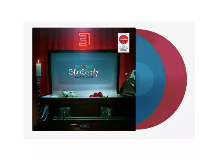 Eminem – The Death of Slim Shady (Coup de Grâce) (Exclusive, Red Blue Vinyl 2LP)