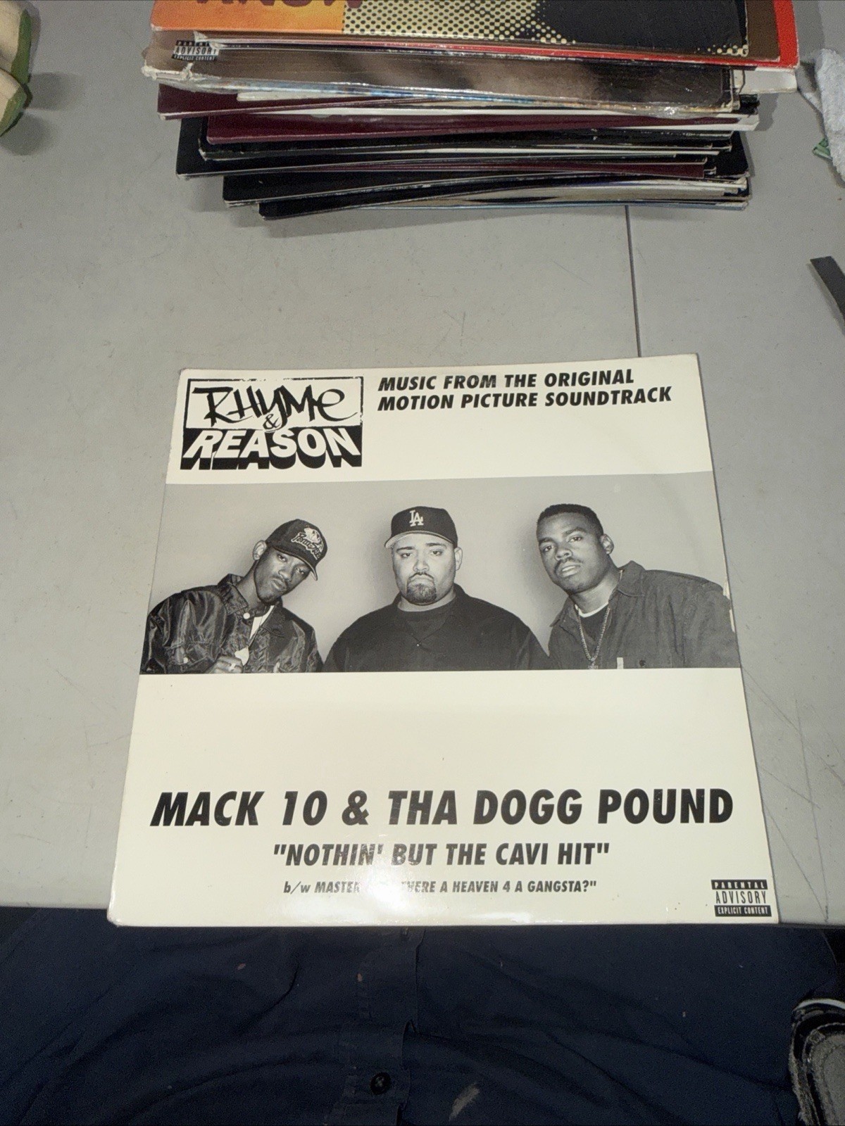 Mack 10 & Tha Dogg Pound Nothin But The Cabin Hit Single LP Vinyl Record