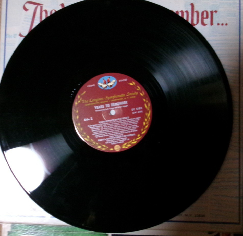 Lot of 2 Radio LP -Remember the Golden Days of Radio and The Years to Remember