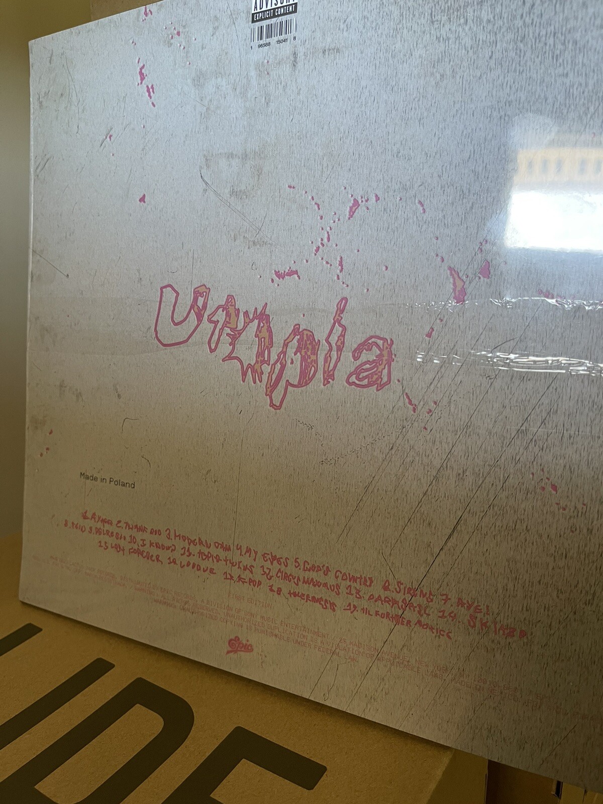 Travis Scott Utopia 2 Disc Vinyl Album Cover #1 Sealed New – IN HAND –