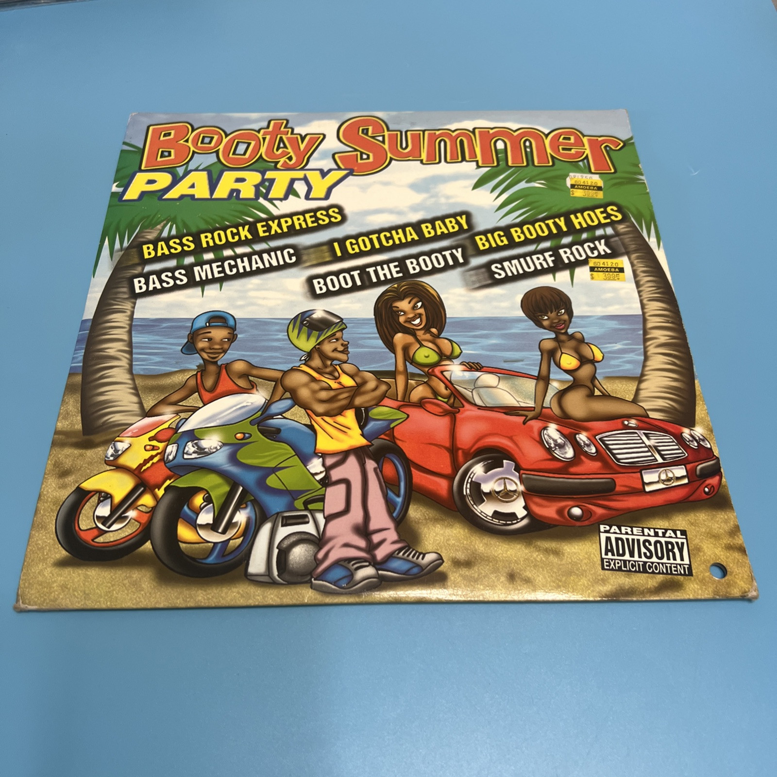 BOOTY SUMMER PARTY CLUB CLASSICS 2 LP 2000 LIL JOE XR-245 PROMO NM Look!