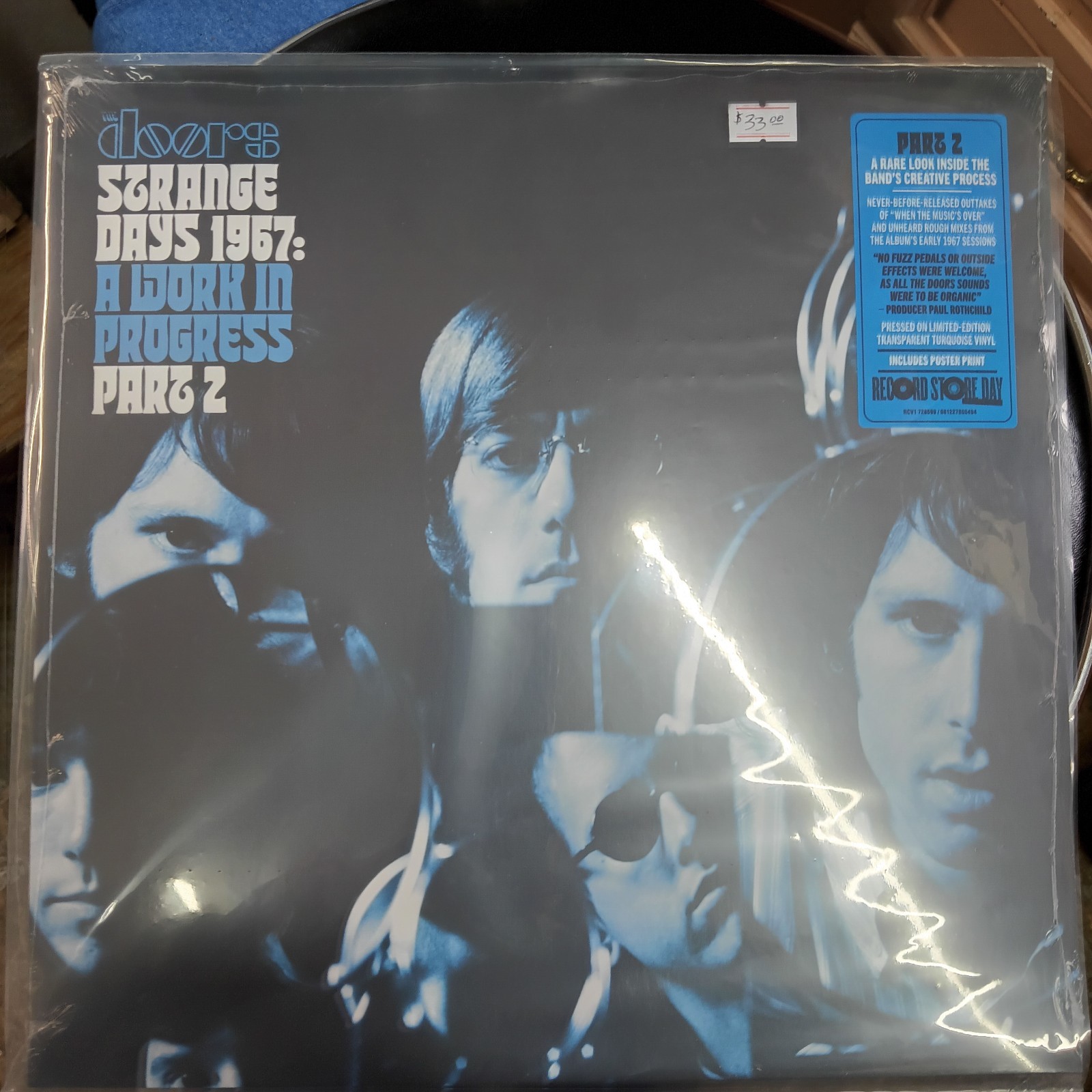 The Doors – Strange Days 1967: A Work In Progress, Part 2 rsd colored clear LP
