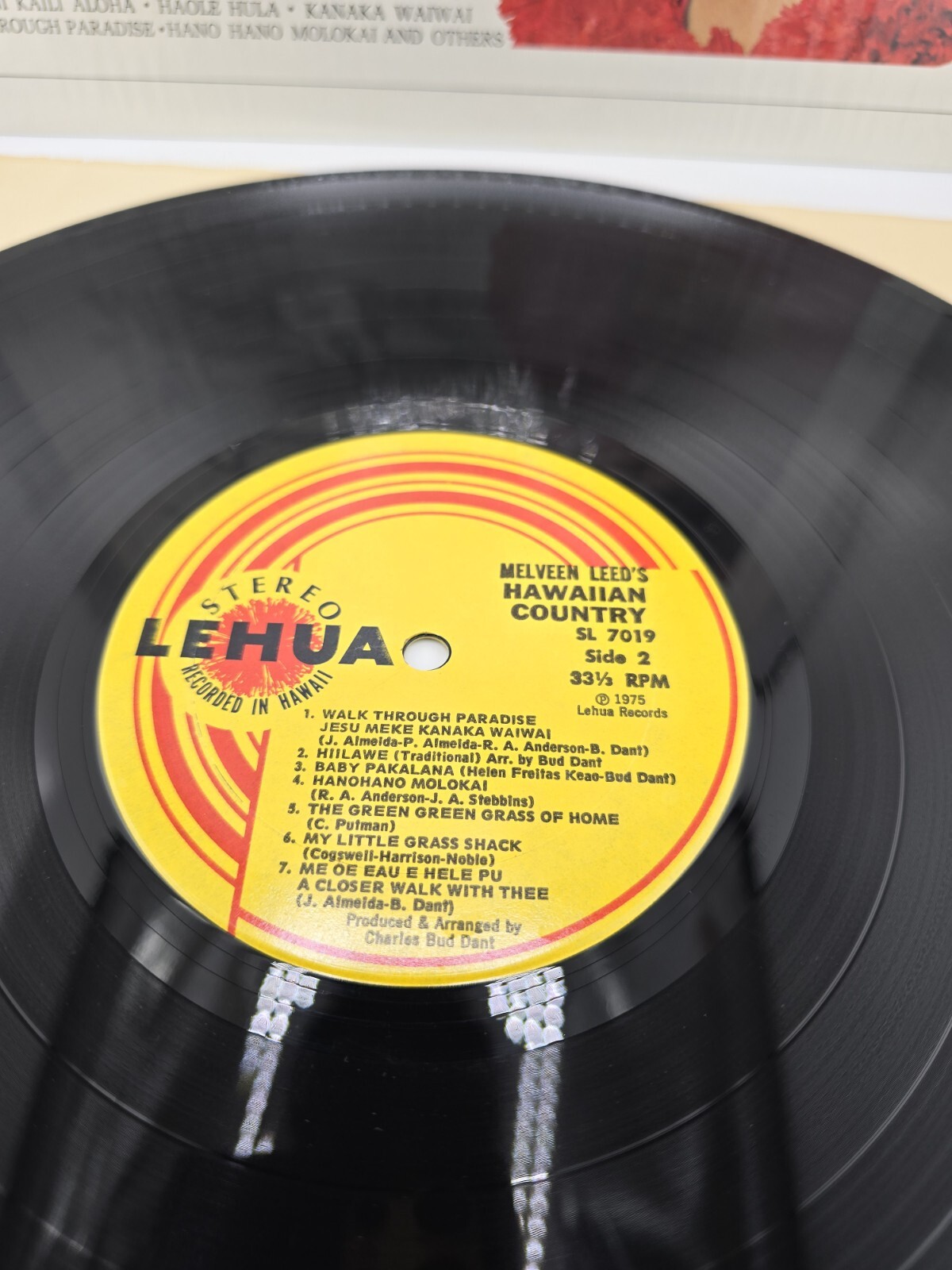 Melveen Leed – Melveen Leed’s Hawaiian Country – 1975 – STEREO – Vinyl – LP VG+
