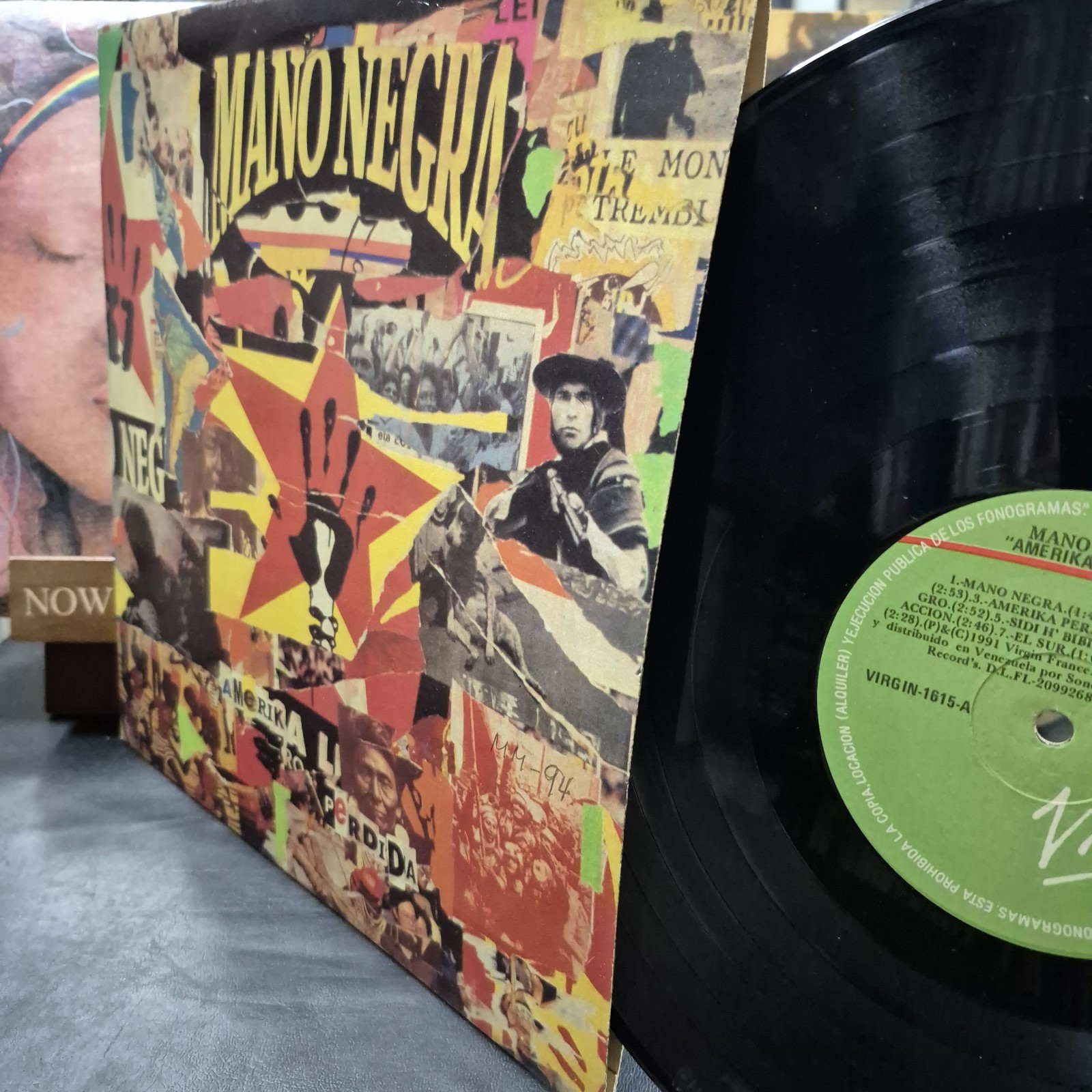 Mano Negra ‎– Amerika Perdida – Latin, Pop Rock, Reggae, Punk, Ska, VZLA, 1992