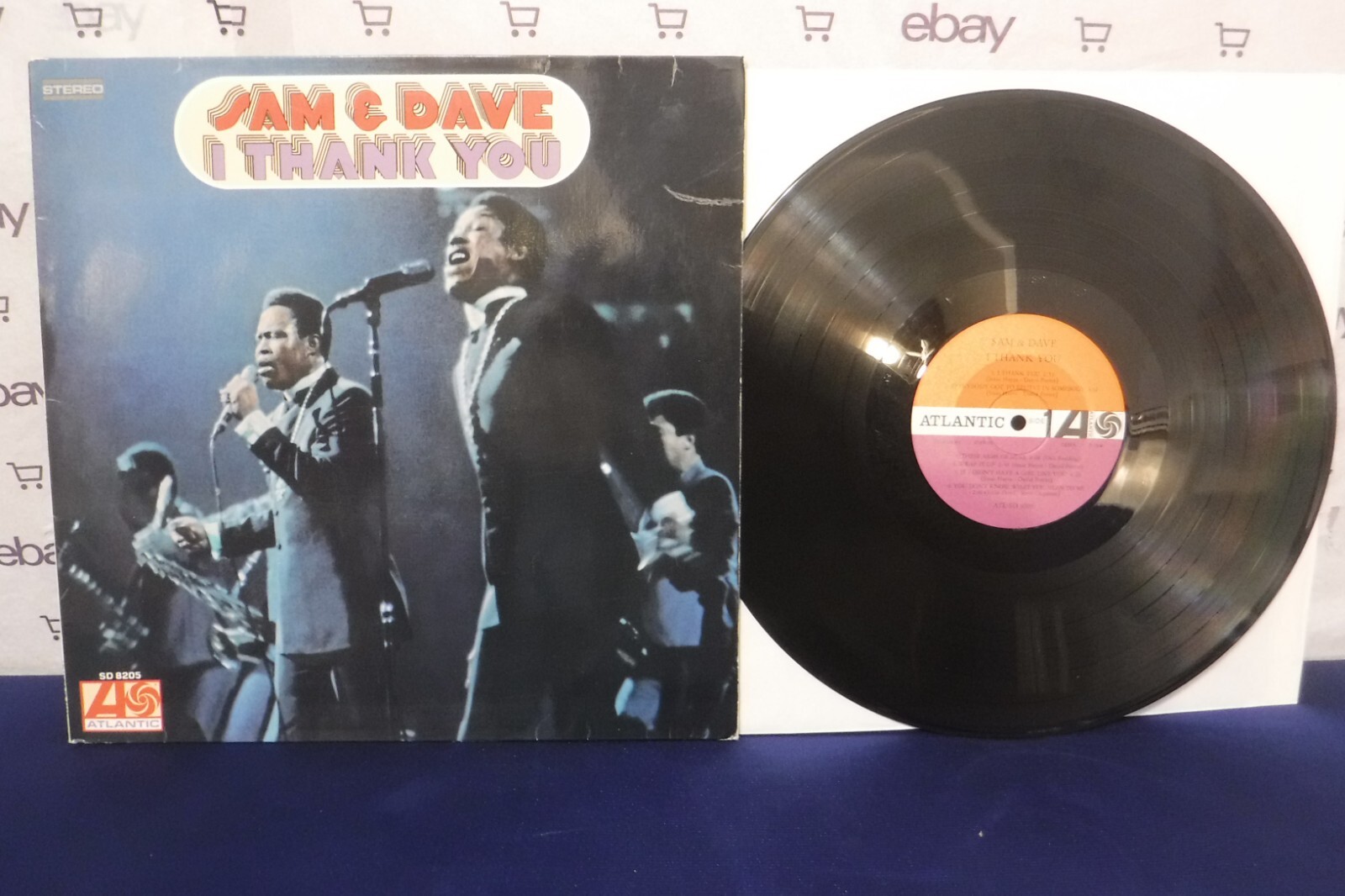 Sam & Dave, I Thank You, 1968 Atlantic ATL-SD 8205 Funk Soul Germany