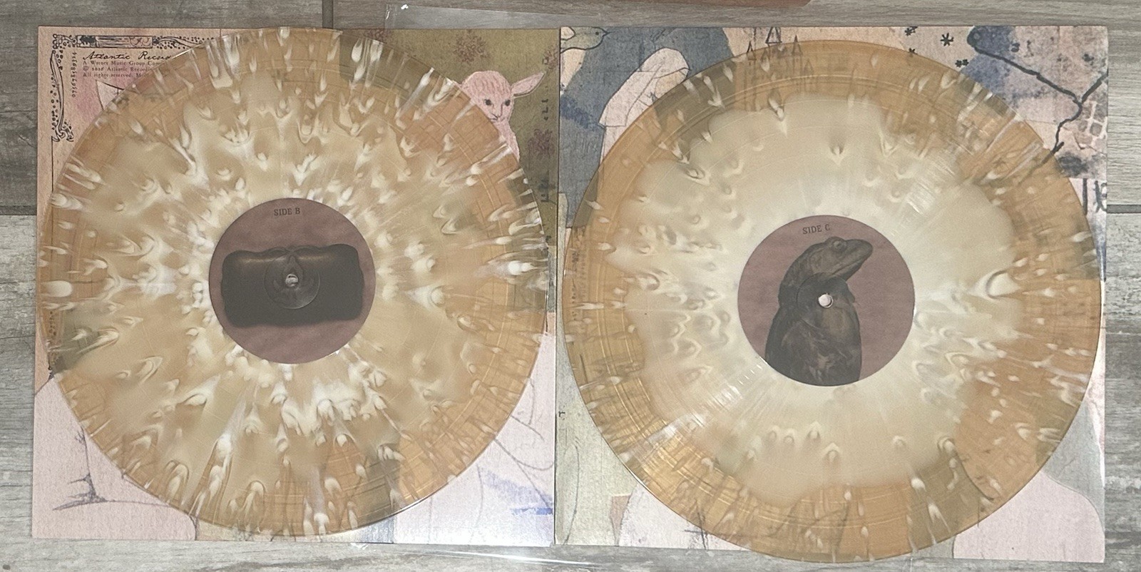 Blood Records X Melanie Martinez Hades White & Ochre Splatter Vinyl Record LP