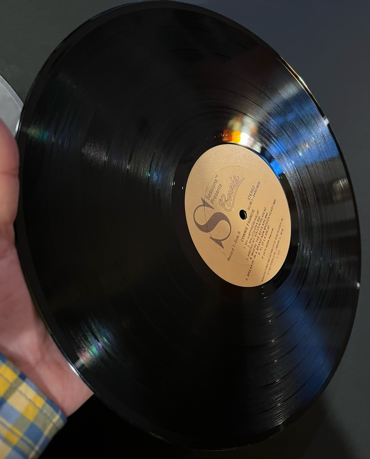 CONNIE FRANCIS – Sessions Presents Connie (MGM 2 LP, 1975) Stereo SG-69 G+/EX