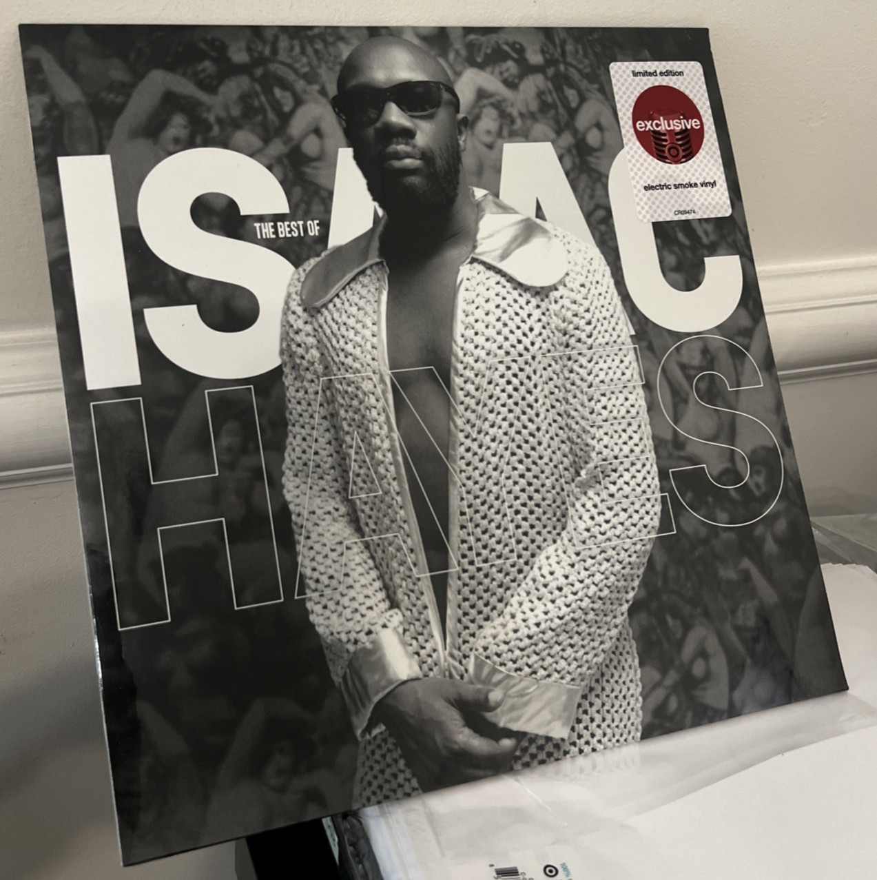 The Best Of Isaac Hayes EXCLUSIVE ELECTRIC SMOKE Vinyl LP 12″ Album NEW SEALED