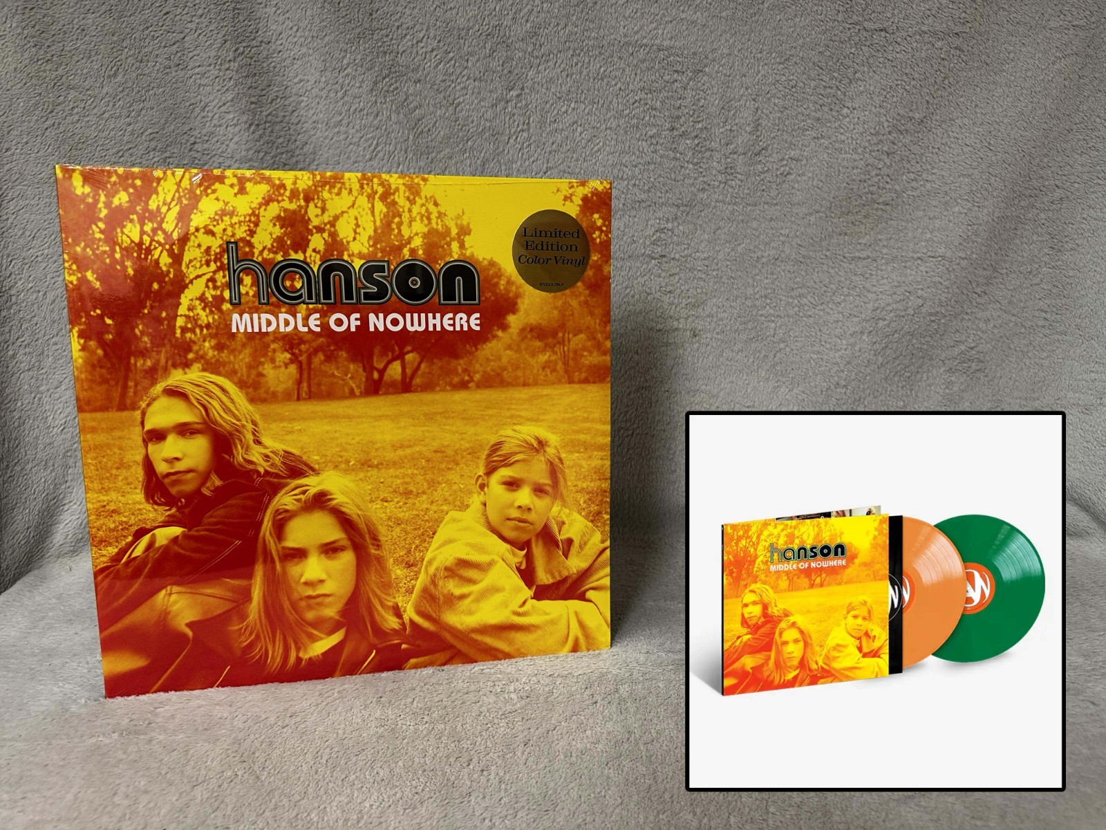 Middle of Nowhere • Hanson • NEW/SEALED Orange Green Colored Vinyl LP Record