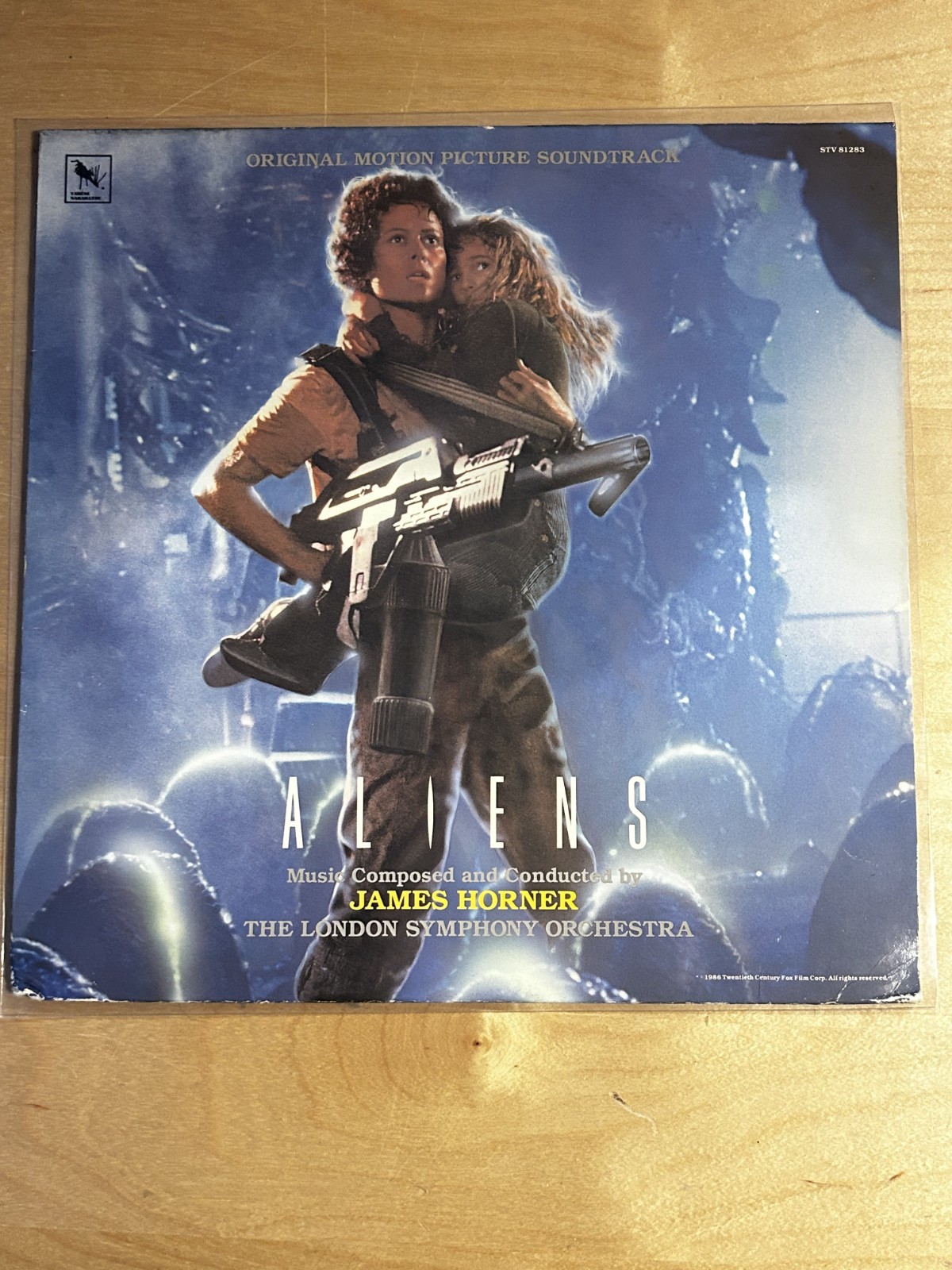 Aliens Official Soundtrack Vinyl Record 1986 London Symphony Orchestra STV 81283