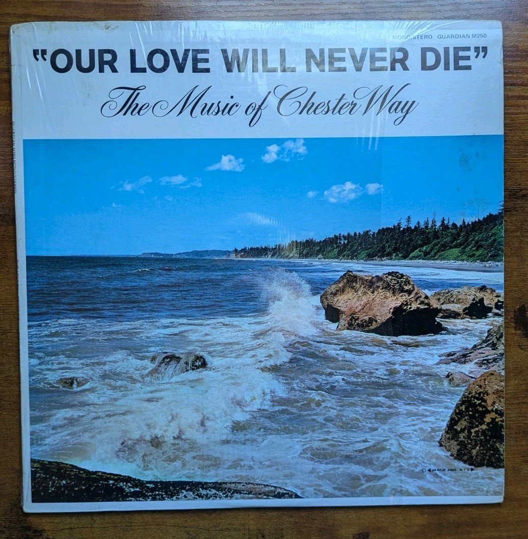 The Music Of Chester Way – Our Love Will Never Die Rare Private Lounge Pop Rock