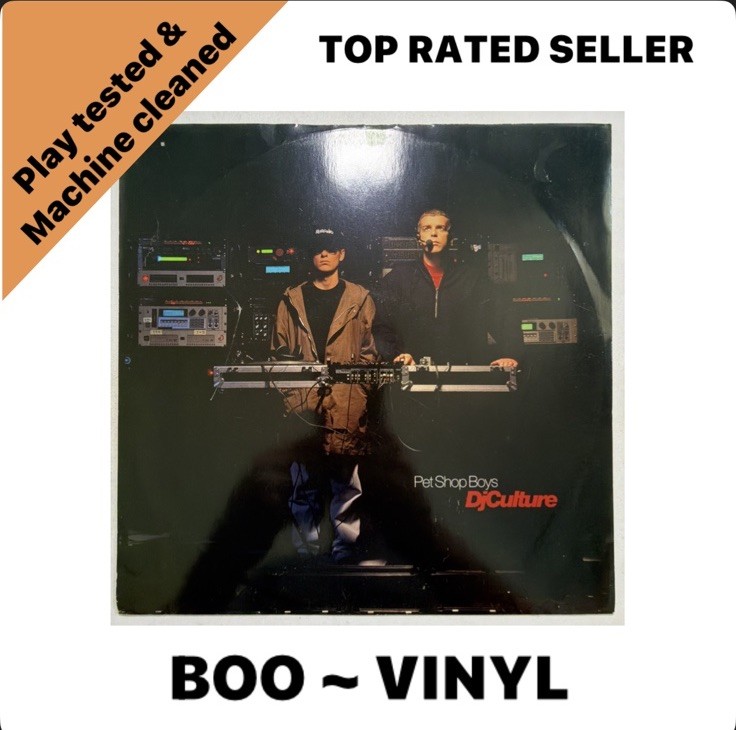 Pet Shop Boys DJ Culture 12″ Vinyl Record VG+ / VG+