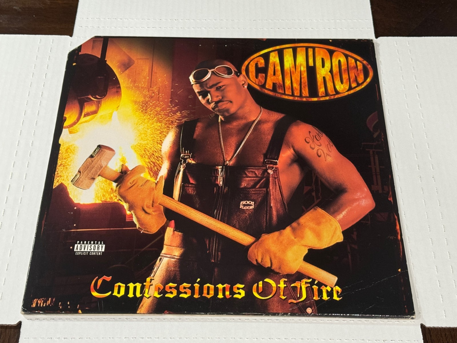 Cam’ron- Confessions Of Fire- 2XLP 1998 Epic E2 68976