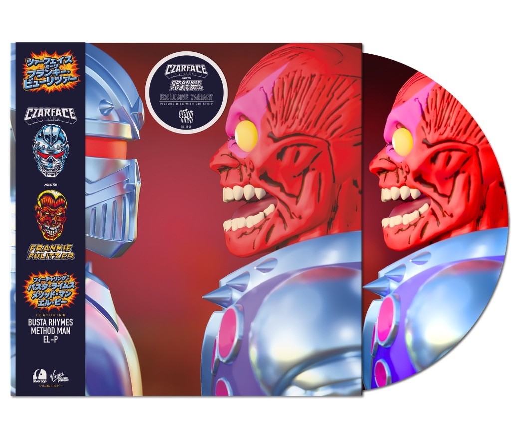 SOLD OUT! CZARFACE MEETS FRANKIE PULITZER PICTURE DISC OBI Get On Down 500 Made!