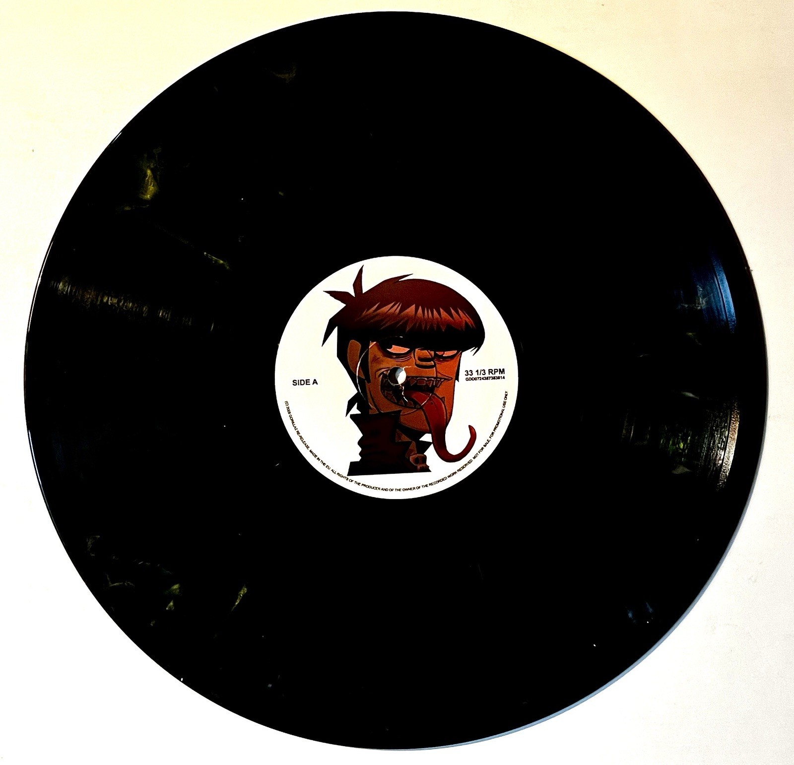 Gorillaz : Demon Days-2017 Promo Green & Black Marble 12″ Vinyl Lps-2